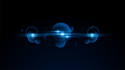 Vibrant Blue Sparkle Glitter Texture with Glowing Light Flares and Festive Shine for Party, Luxury, and Celebration Designs