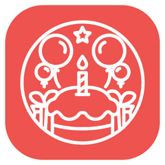 Birthday Banner Icon