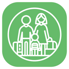 Family Holidays Icon