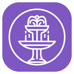 City Fountain Icon