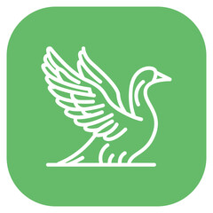 Goose Vector Icon