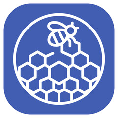 Obraz premium Honeycomb Vector Icon