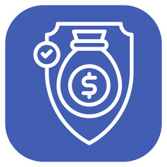Financial Protection Vector Icon