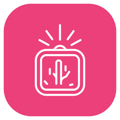 Fototapeta premium Panic Button Icon