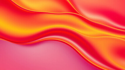 Fototapeta premium Abstract Wavy Gradient Background with Vibrant Colors and Fluid Design