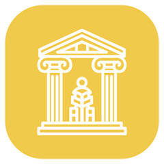 Ancient Library Icon