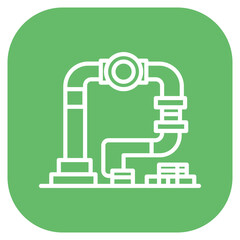 Fototapeta premium Offloading Hose Icon