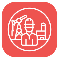 Petroleum Engineer Icon
