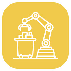 Automated Recycling Bin Icon
