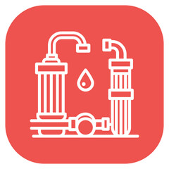 Water Purification System Icon