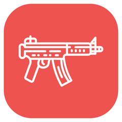Submachine Gun Icon
