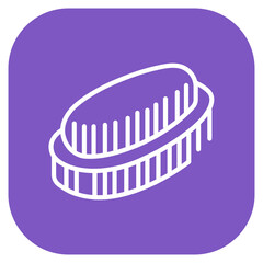 Foot Scrub Vector Icon