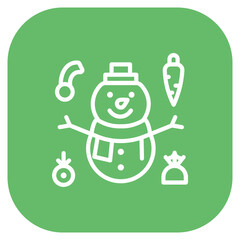 Snowman Kit Icon