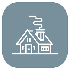 Winter Chalet Icon