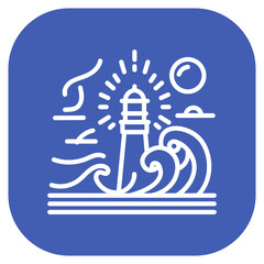 Storm Surge Vector Icon