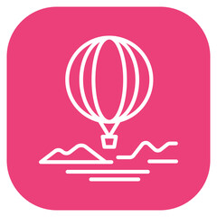 Weather Balloon Vector Icon