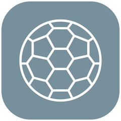 Soccer Match Ball Vector Icon