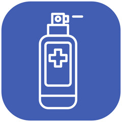 Antiseptic Spray Vector Icon