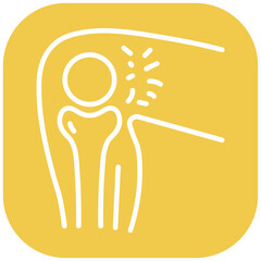 Joint Pain Vector Icon