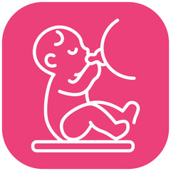 Lactation Vector Icon