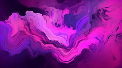 Fondo Digital Abstracto ondas rosa y morado © Vletal
