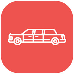 Limousine Vector Icon
