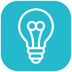 Changing Lightbulb Vector Icon