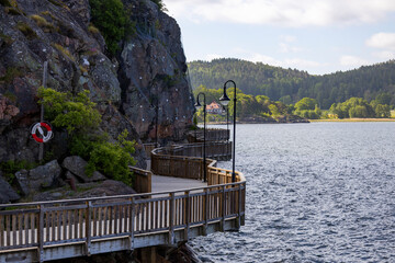 Strandpromenade Uddevalla Schweden 6