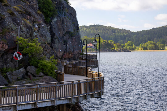 Strandpromenade Uddevalla Schweden 6