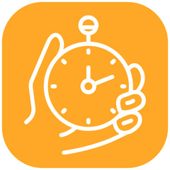 Lap Record Vector Icon