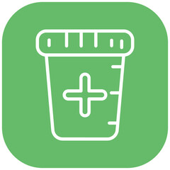 Doping Test Vector Icon