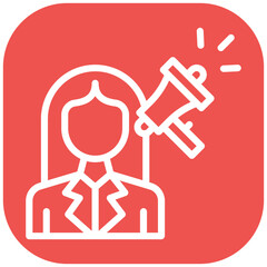 Influencer Marketing Vector Icon