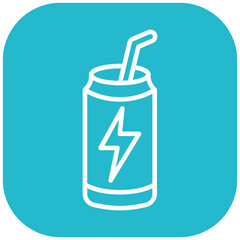 Energy Drink Vector Icon
