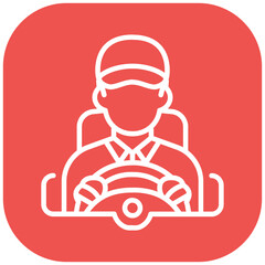 Driver Vector Icon