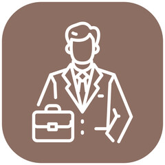 Lawyer Vector Icon