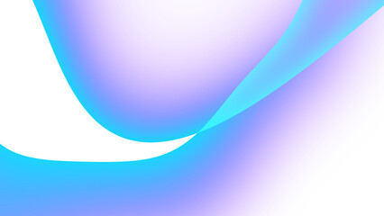 Blurred transparent gradient background. Elegant blue wavy line on Transparent png overlay background