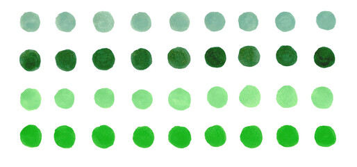 Dot　ミニ　緑　グリーン