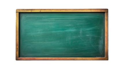 Classic Green Chalkboard with Wooden Frame Ideal for Classrooms, Education, Teaching, and Creative Presentations in Academic Environments