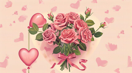 Exclusive Romance for Mother&rsquo;s Day: Gift Boxes and Flowers Tell Moved Love