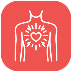 Radiating Pain Vector Icon