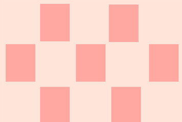 pink checkered background base, banner,