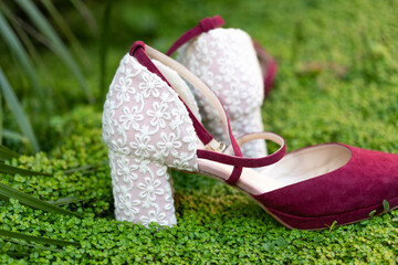calzado, moda, indumentaria, par, rosa, los pies, boda, accesorio, mujer, estilo, 2, beldad,...