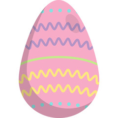 Colorfull easter eggs collection