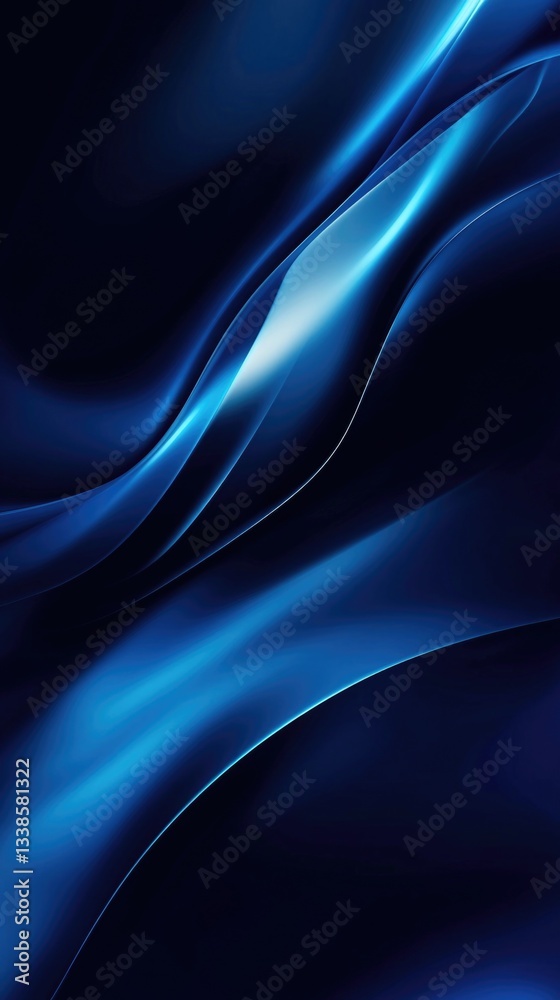 Poster a close-up shot of a blue and black background, suitable for use in various designs or as a starting