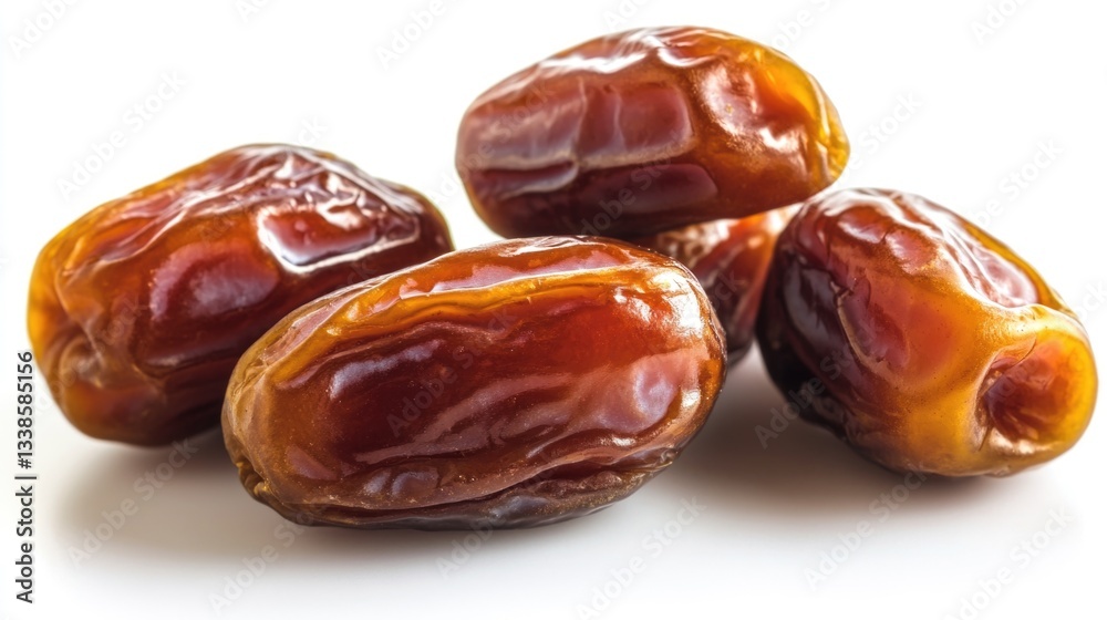Aufkleber A bowl filled with various types of dates arranged in a decorative way