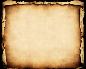 Aged Torn Paper Texture Background Antique Grunge Scroll parchment