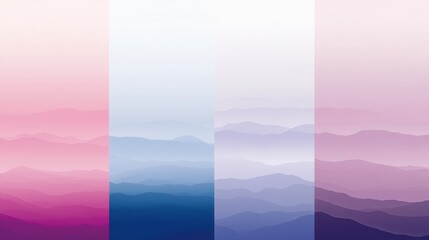 Misty Mountain Range Variations.