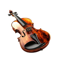 Fototapeta premium violin isolated on white background