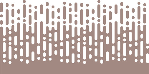 Minimal Abstract Dripping Dots and Lines Vector Pattern