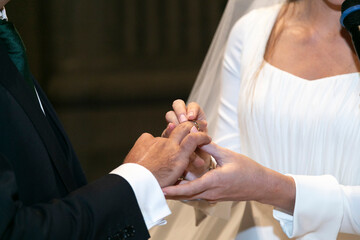 boda, mano, agiotaje, mujer, novio, novia, amor, par, anillas, ceremonia, digno, equipo, éxitos,...